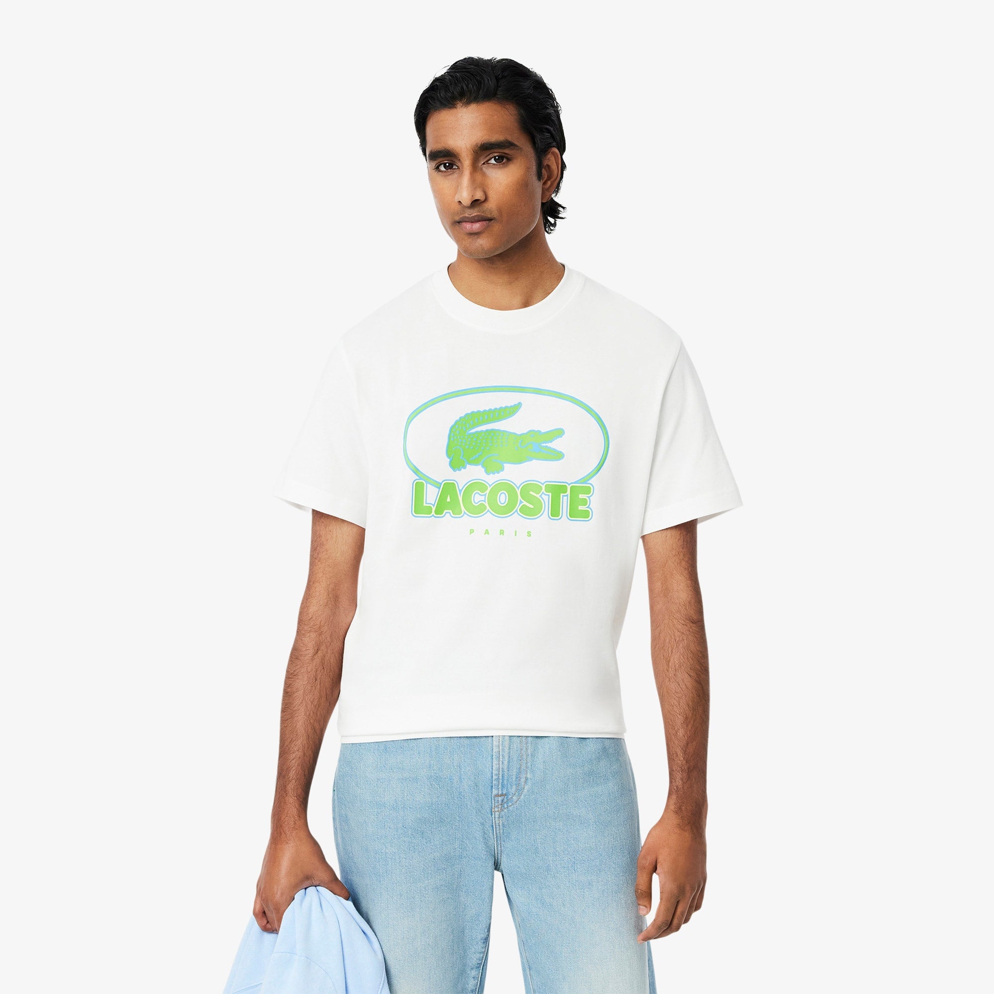 Lacoste Men's Heavy Cotton Graphic T-Shirt - 3XL - 8