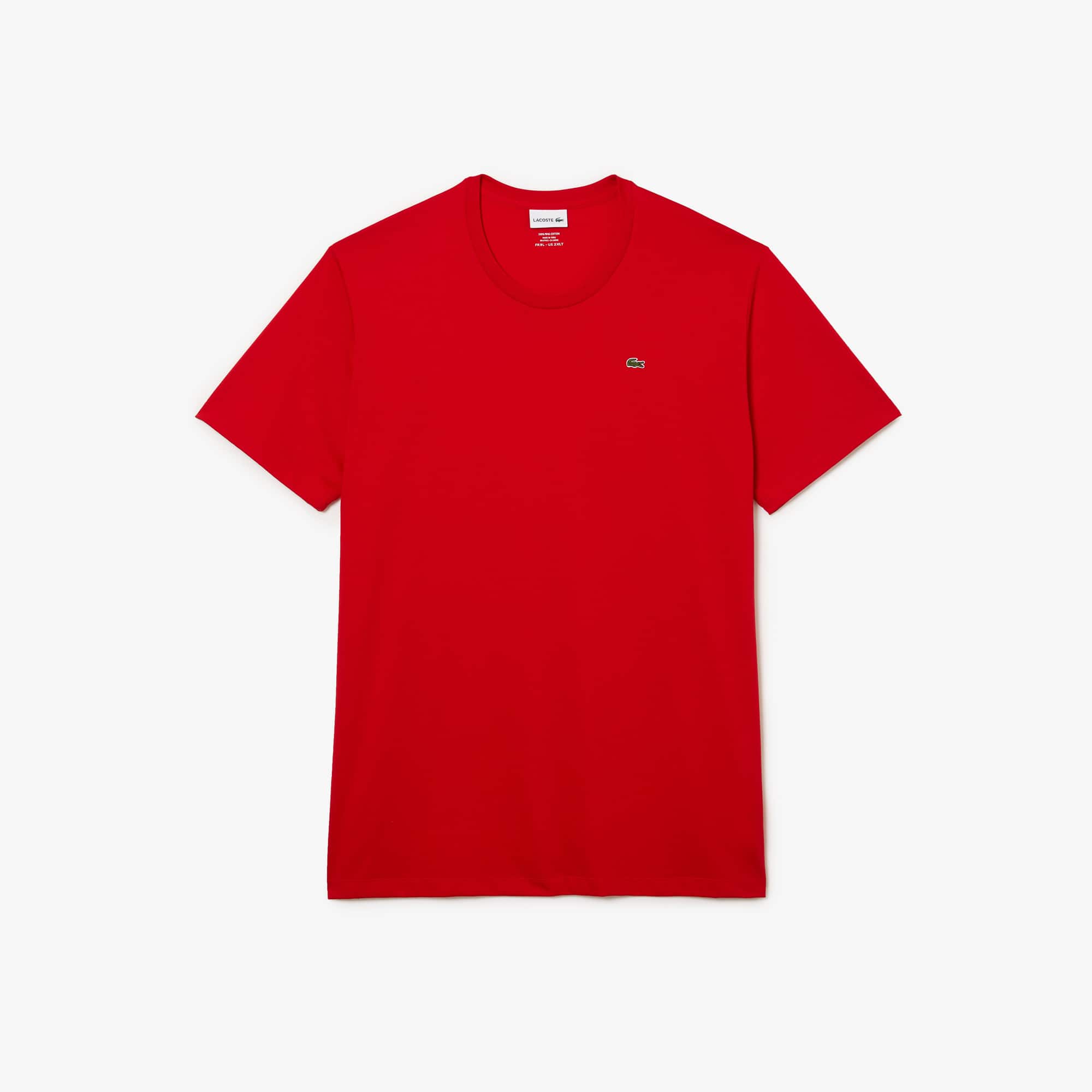 Lacoste Men's Tall Fit Pima Cotton Jersey T-Shirt - 2XL Tall