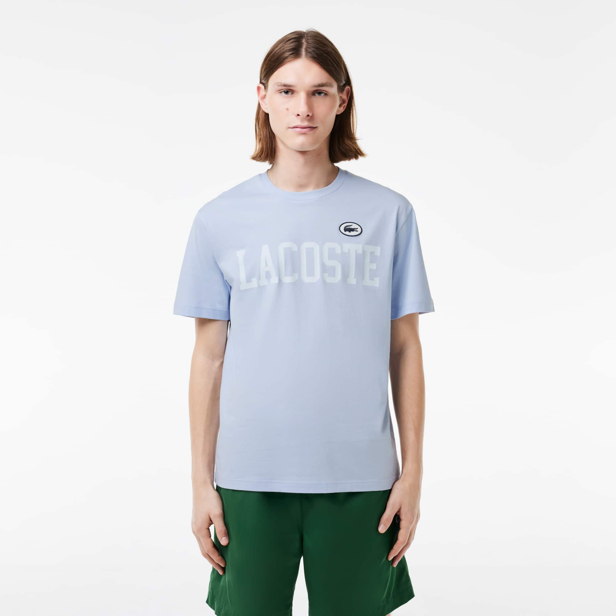 Lacoste Men's Contrast Badge Cotton T-Shirt - 3XL - 8