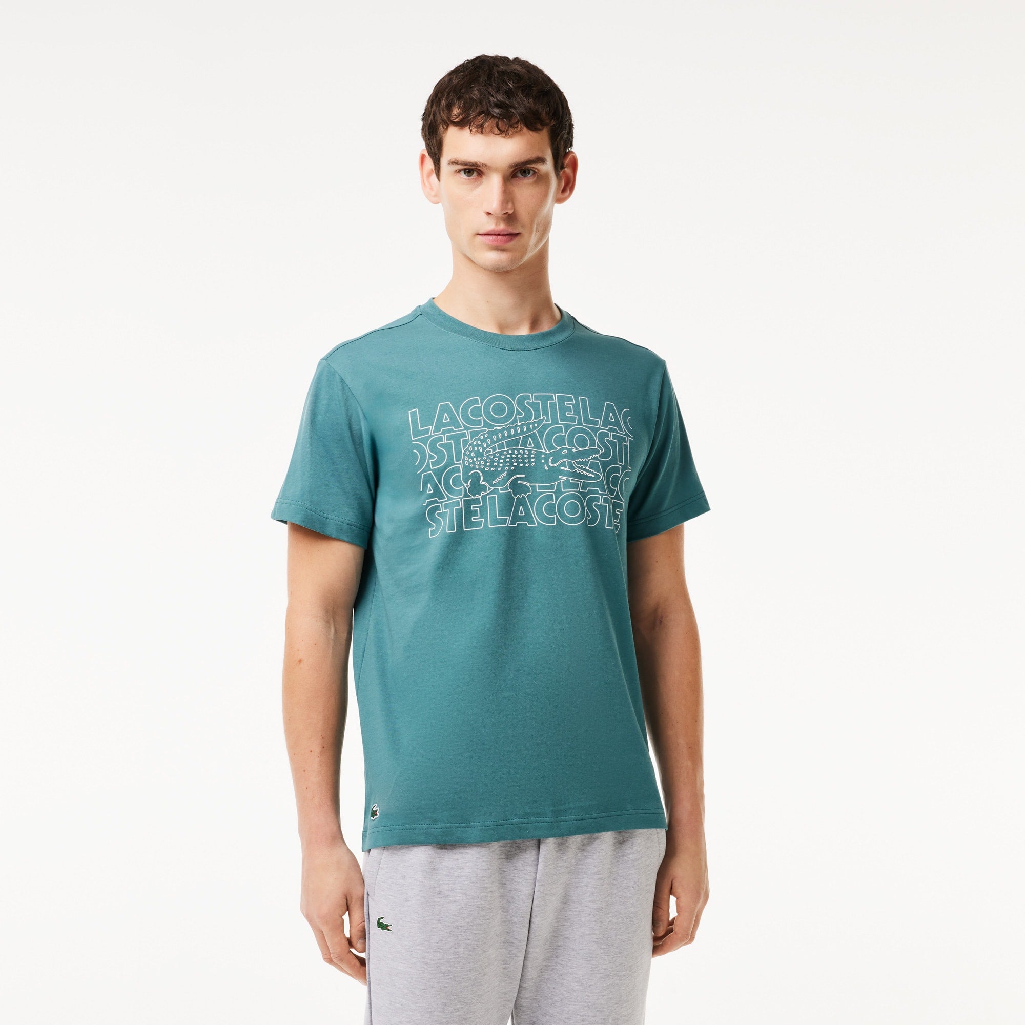 Lacoste Men's Ultra Dry Printed Sport T-Shirt - XXL - 7