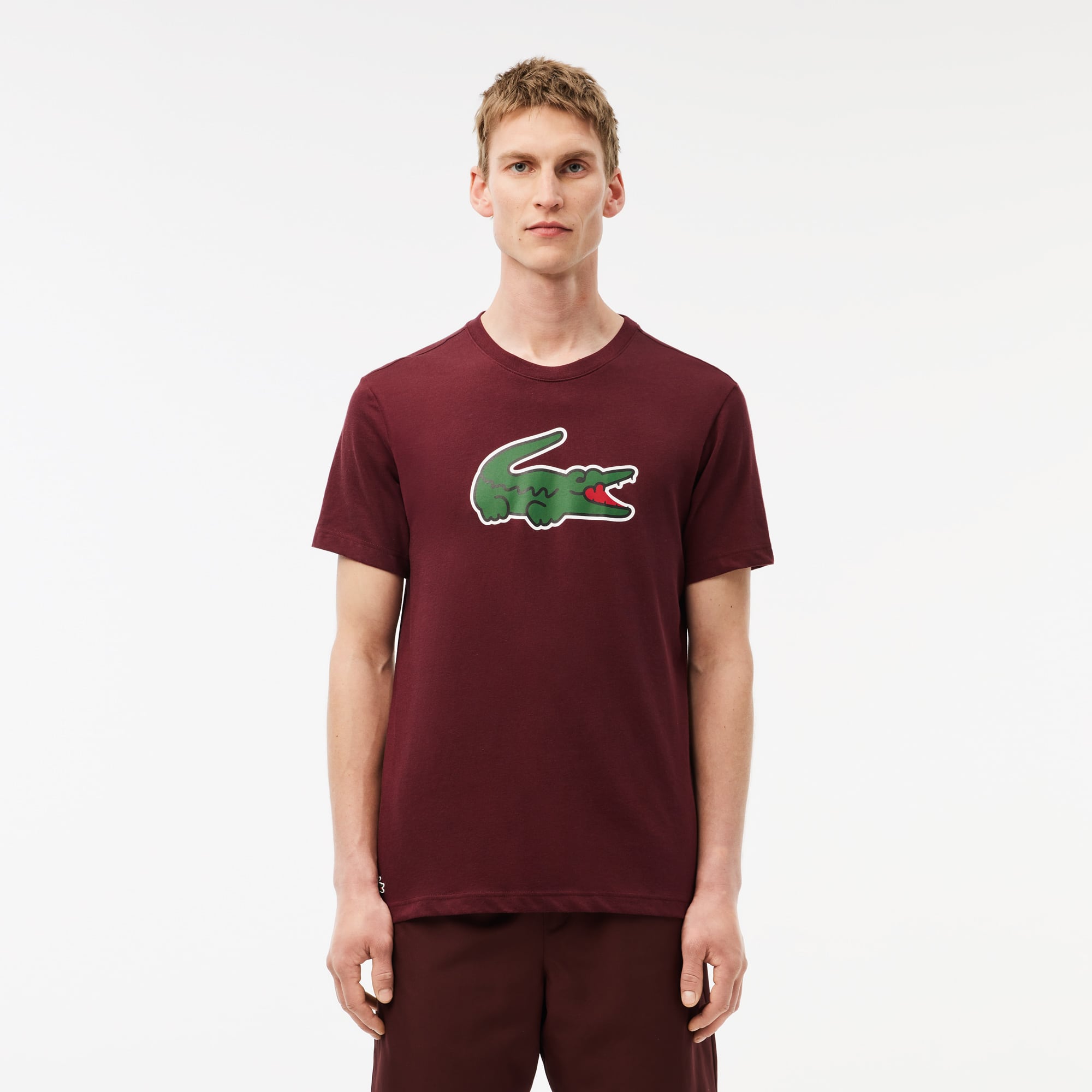 Lacoste Men's Ultra Dry XXL Logo Sport T-Shirt - M - 4