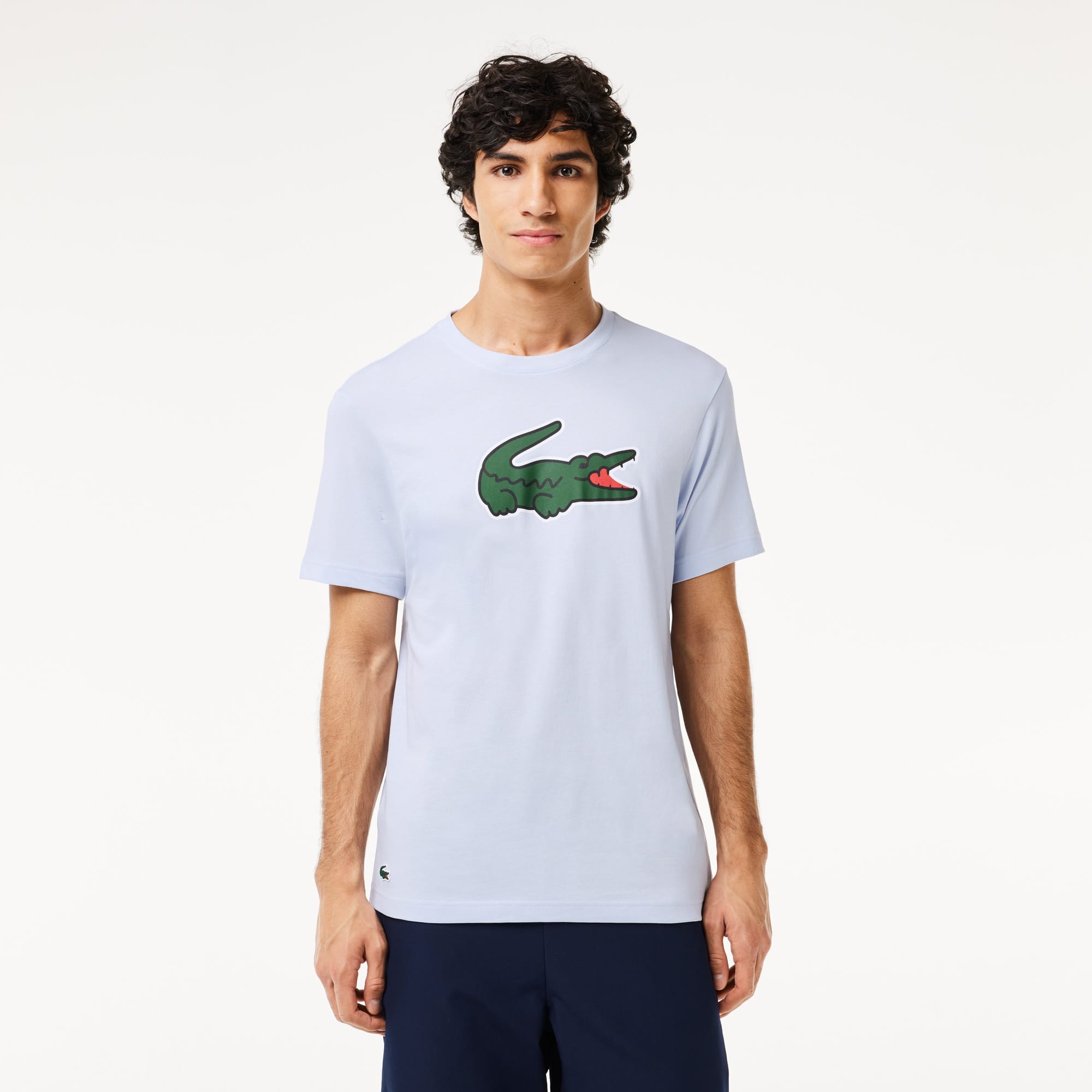 Lacoste Men's Ultra Dry XXL Logo Sport T-Shirt - S - 3