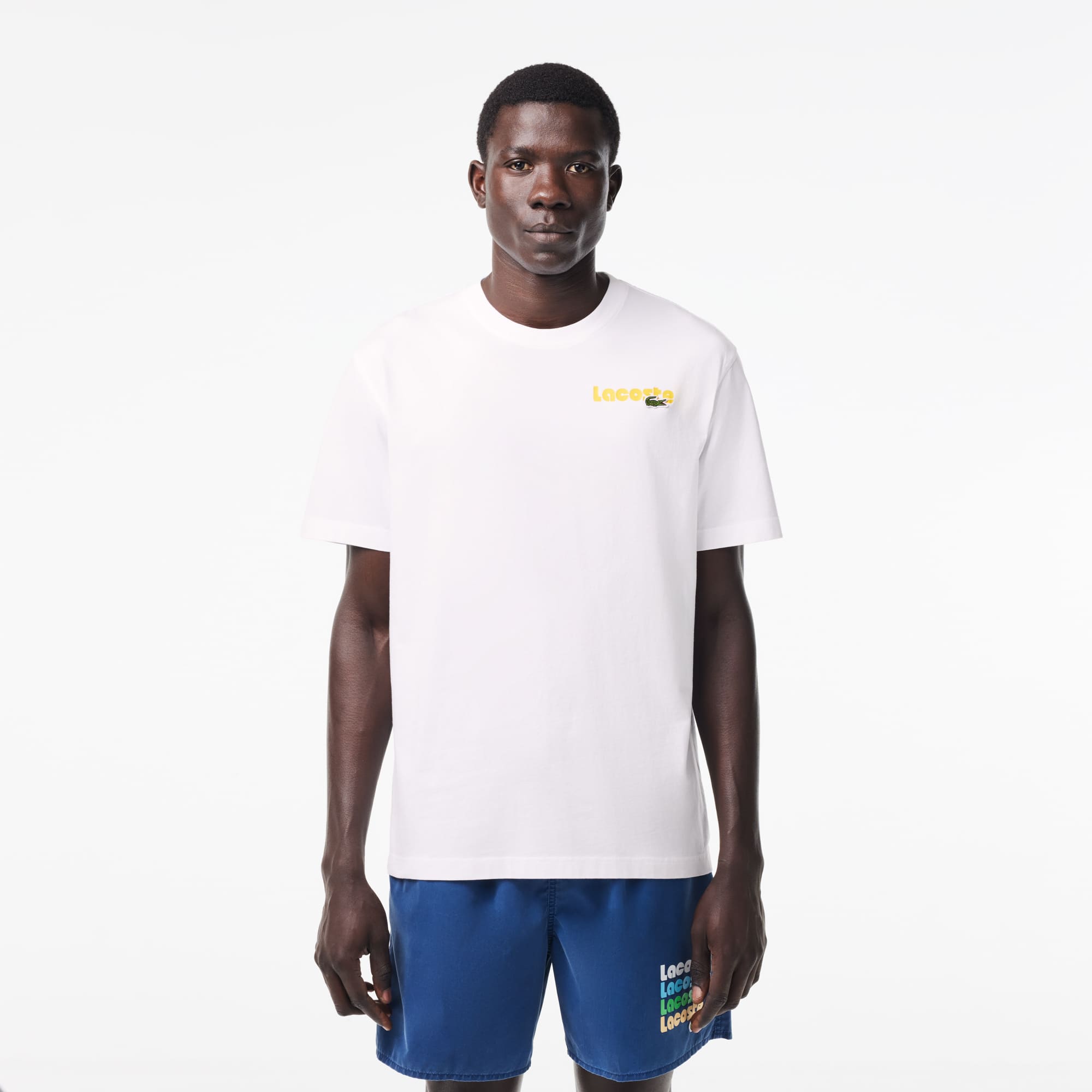 Lacoste Men's Washed Effect OmbrŽ Print T-Shirt - XXL - 7