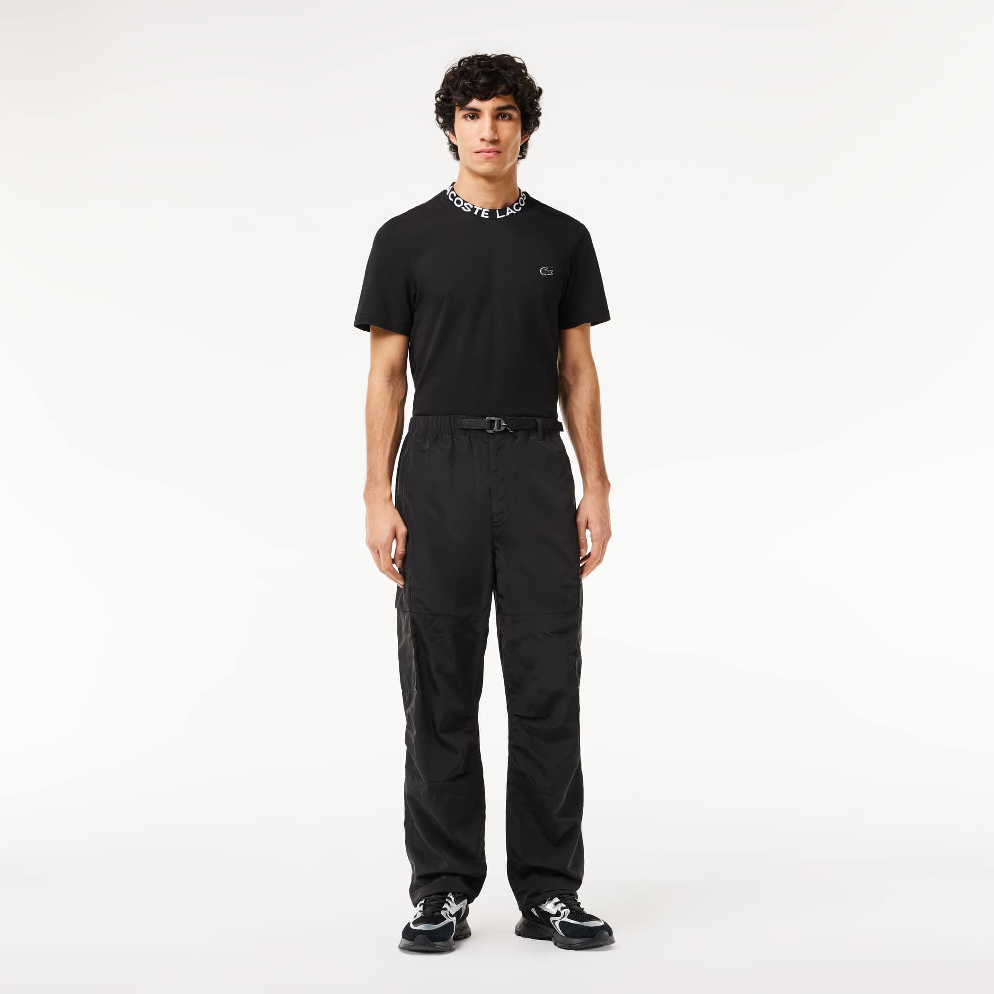 Lacoste Men's Relaxed Fit Water-Repellent Cargo Pants - 3XL - 8