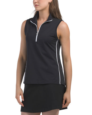 UPF 50 Keep It Covered Golf Top for Women | Nylon