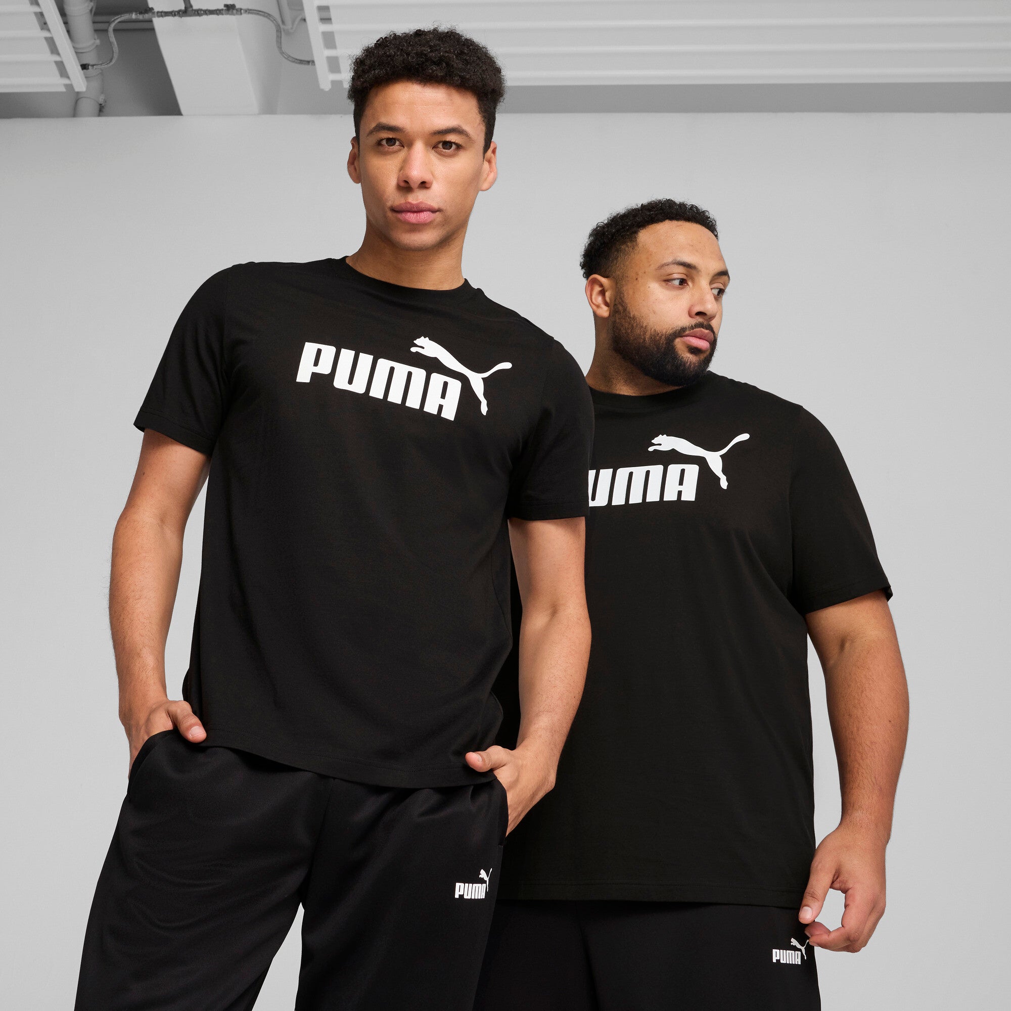 PUMA Essentials No. 1 Logo Men's T-Shirt in Black, Size XL